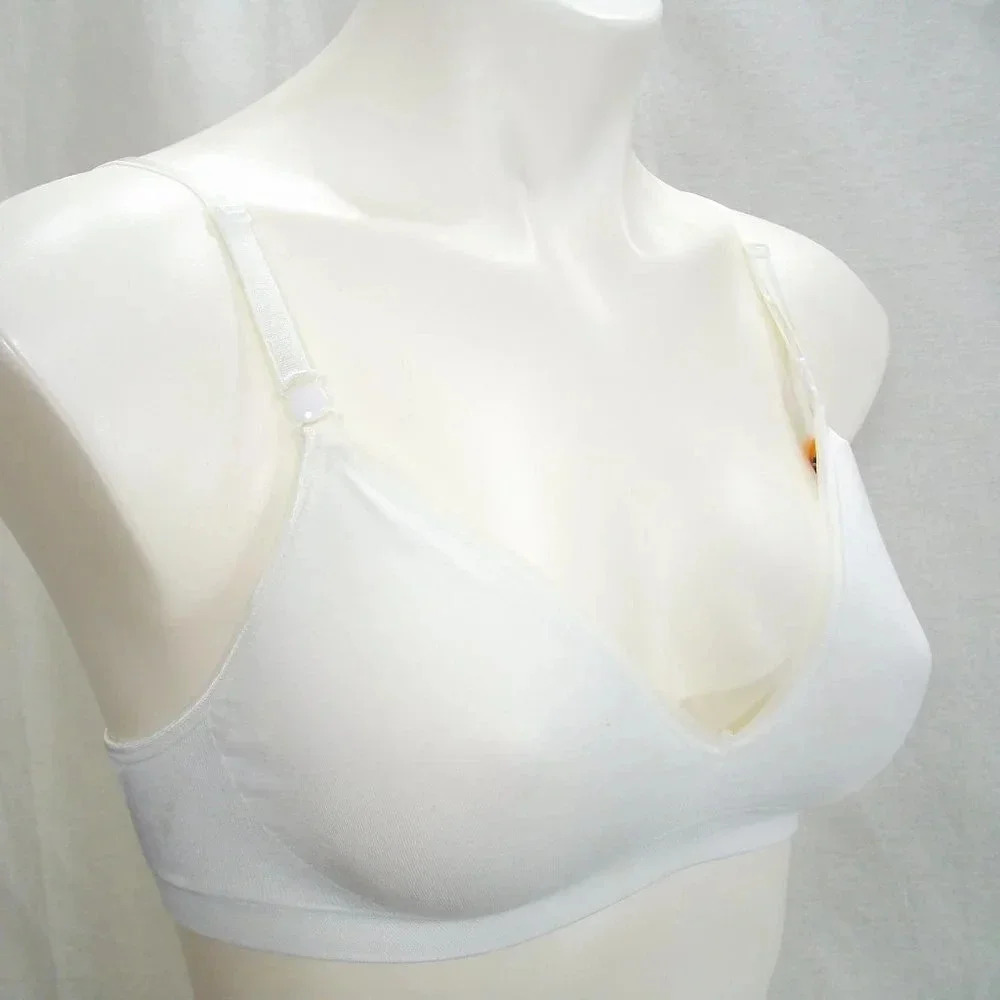 SMALL Hanes HU11 Ultimate Comfy Wire Free Bra White - Picture 2 of 4